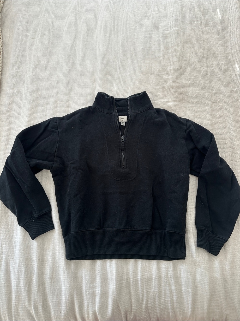 a new day Black Women's Half-Zip Sweatshirt